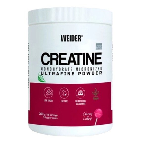 Creatine Monohydrate Micronized, Ultrafine Powder, Weider - 300g Creatine Monohydrate Micronized, Ultrafine Powder, Weider - 300g