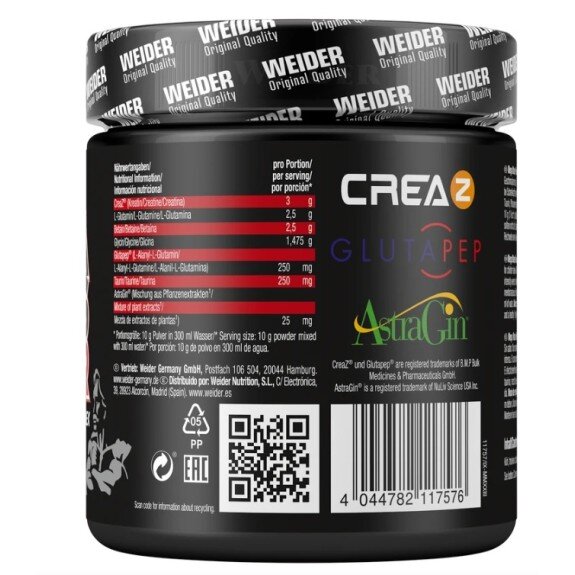 Mega Mass Powder, Advanced Creatine Complex, Weider - 300g