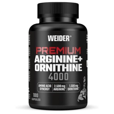 Premium Arginine + Ornithine 4000mg - 180 Capsule Premium Arginine + Ornithine 4000mg - 180 Capsule