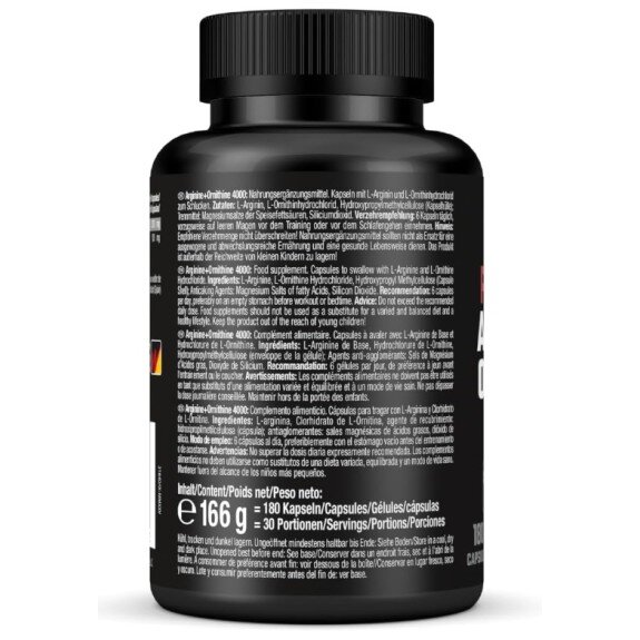 Premium Arginine + Ornithine 4000mg, Weider - 180 Capsule