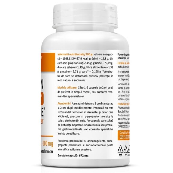 Curcumin with Meriva® Phytosome® 500mg, Zenyth - 60 Capsule Curcumin with Meriva® Phytosome® 500mg, Zenyth - 60 Capsule