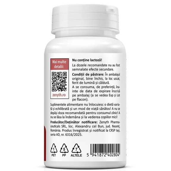 Lactoferrin 200mg, Zenyth - 30 Capsule