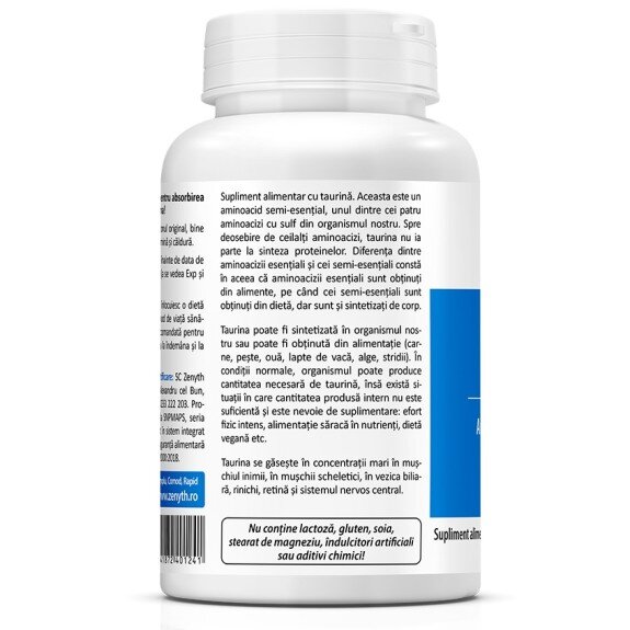 Taurine 1000mg - 60 Capsule Taurine 1000mg - 60 Capsule
