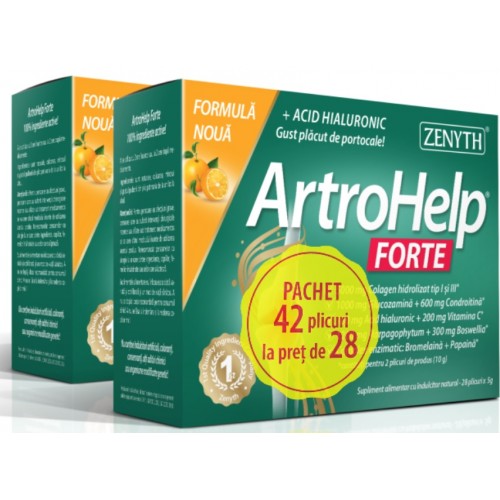 Zenyth ArtroHelp Forte Articulatii - 42 plicuri