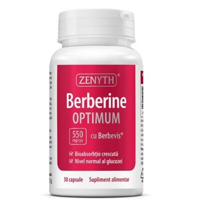 Berberine Optimum 550mg - 30 Capsule  Berberine Optimum 550mg - 30 Capsule