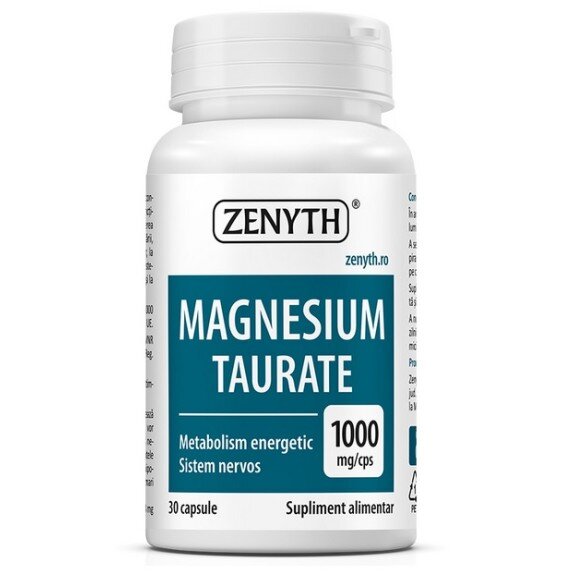 Magnesium Taurate 1000mg - 30 Capsule