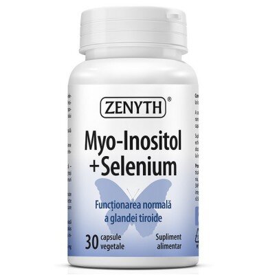 Myo-Inositol + Selenium - 30 Capsule vegetale Myo-Inositol + Selenium - 30 Capsule vegetale