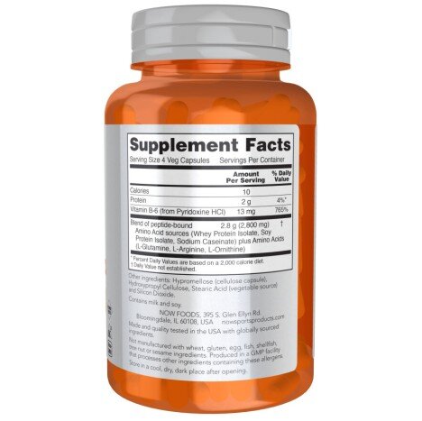Amino Complete NOW Foods 120 capsule NOW Foods Amino Complete capsule vegetale