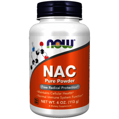 NAC (N-Acetyl Cysteine) Pudră pură - 113 g NAC (N-Acetyl Cysteine) Pudră pură - 113 g
