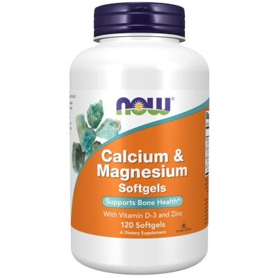 Calciu si Magneziu cu Vitamina D-3 si Zinc - 120 Softgels Calciu si Magneziu cu Vitamina D-3 si Zinc - 120 Softgels
