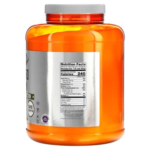NOW Foods, Carbo Gain - 3.6kg NOW Foods, Carbo Gain, pentru pentru creșterea performanței fizice și refacerea rapidă a glicogenului