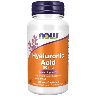 Acid Hialuronic 50mg cu MSM- 60 Capsule vegetale Acid Hialuronic 50mg cu MSM- 60 Capsule vegetale