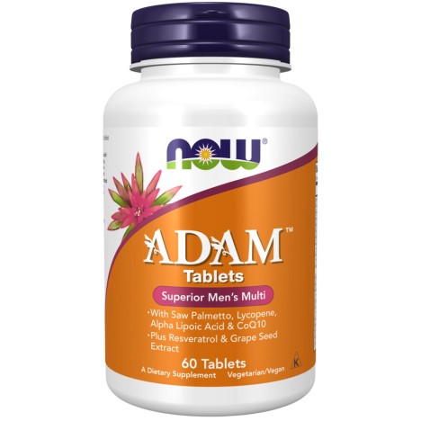 NOW Foods, ADAM, Super Multivitamine pentru Barbati, pentru pentru susținerea sănătății bărbaților și echilibrul hormonal
